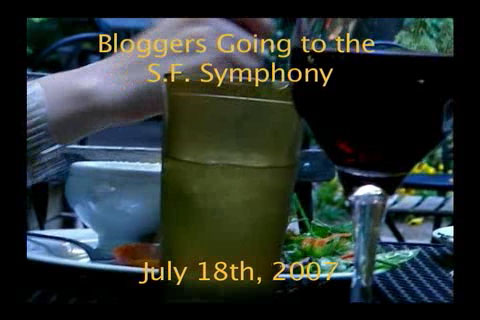 Bloggers Going to the S.F. Symphony