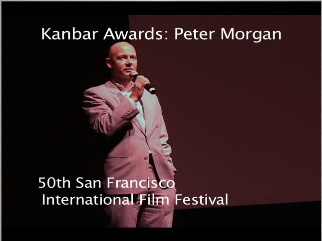 Peter Morgan at the 50th SFIFF